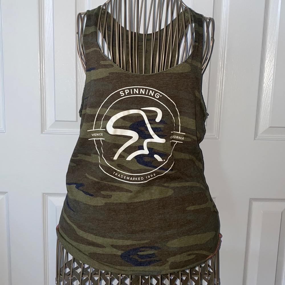 Camo SPINNING Athletic Top